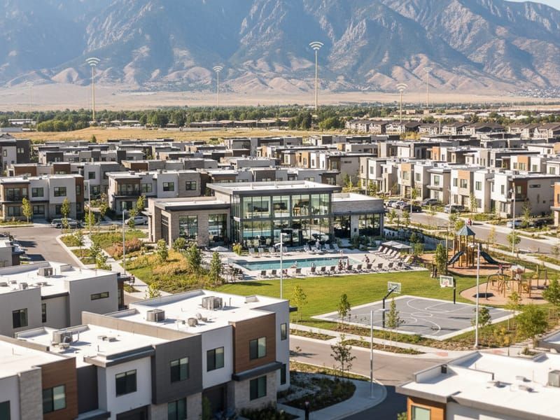 SunCrest Village townhomes Draper