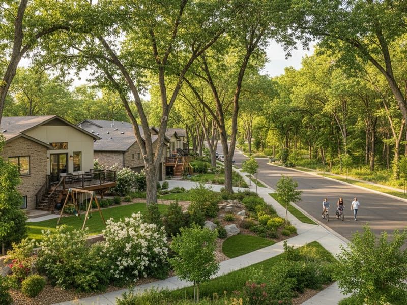 Dimple Dell neighborhood in Sandy