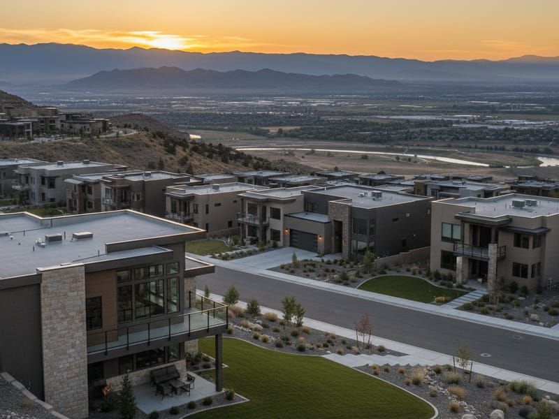 Oquirrh Mountains area