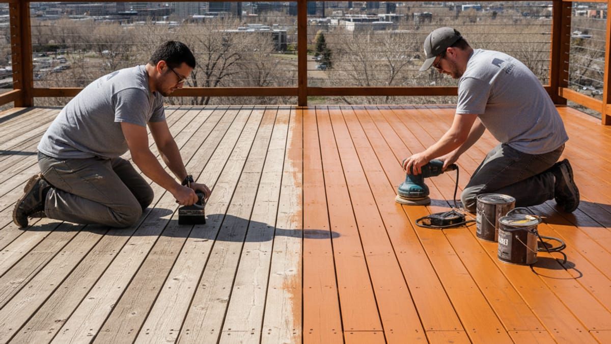 Complete Deck Refinishing - Professional deck services in Salt Lake City